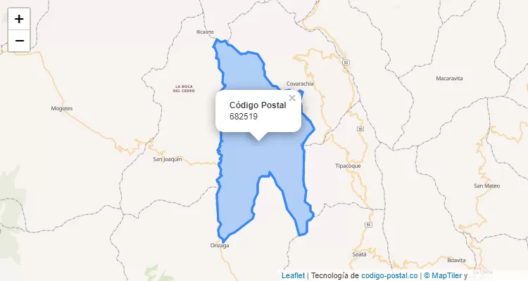 Código Postal 682519 en Colombia