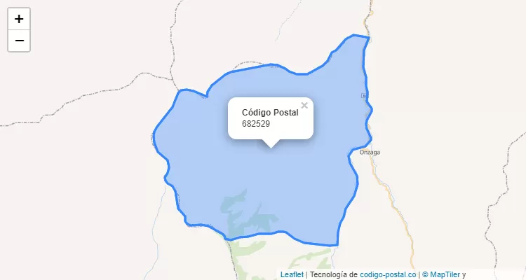682529 ZIP Code in Colombia