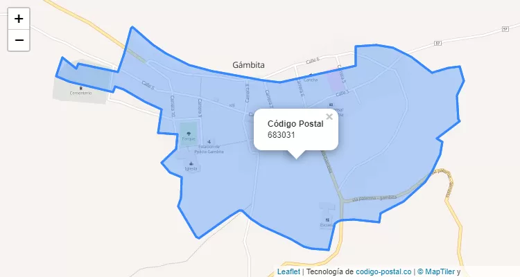 Código Postal 683031 en Colombia