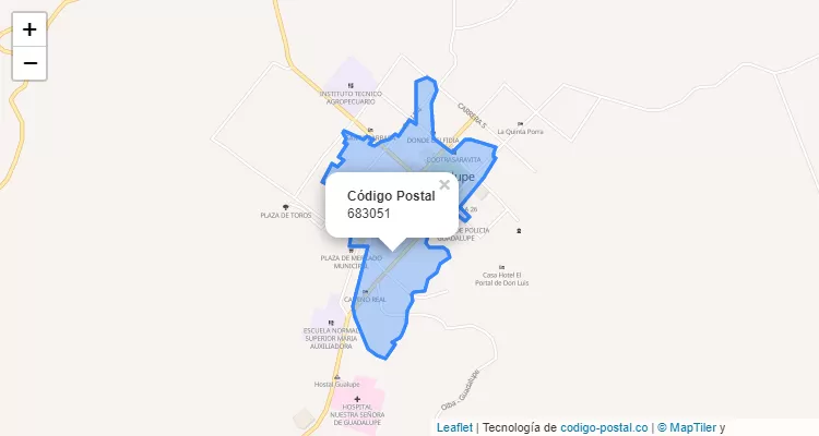 Código Postal 683051 en Colombia