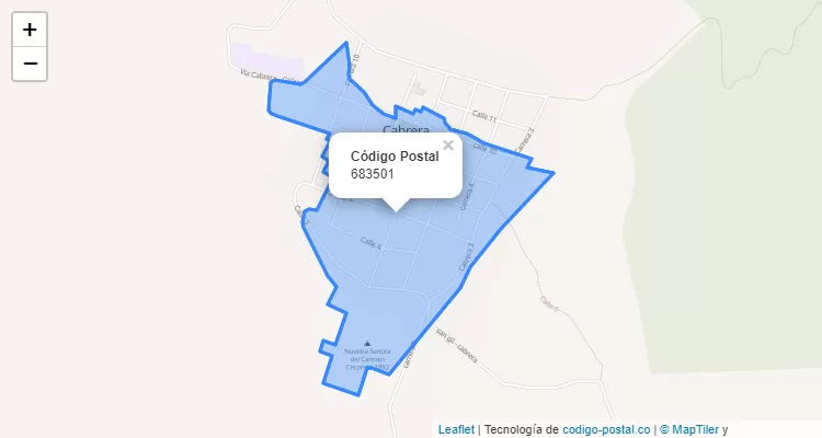 683501 ZIP Code in Colombia