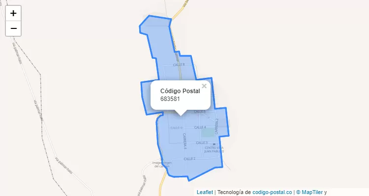 Código Postal 683581 en Colombia