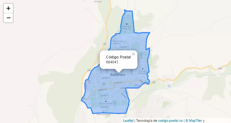 Código Postal 684041 en Colombia