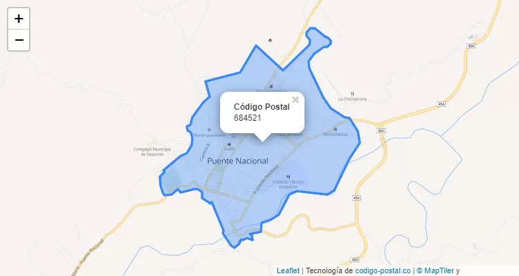 CEP Bairro Comuneros, Puente Nacional