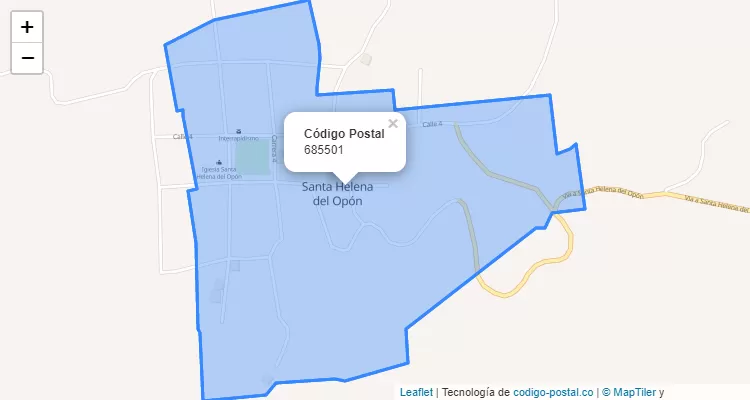 685501 ZIP Code in Colombia