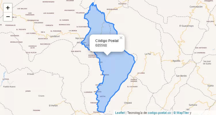 685568 ZIP Code in Colombia