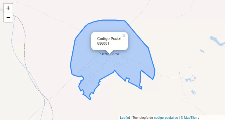 Código Postal 686001 en Colombia