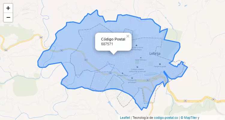 ZIP Code Neighborhood Betania, Lebrija