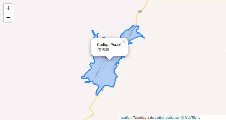 701030 ZIP Code in Colombia