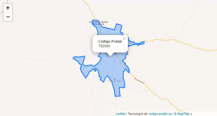 702050 ZIP Code in Colombia