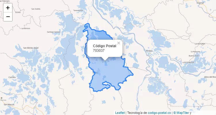 703037 ZIP Code in Colombia