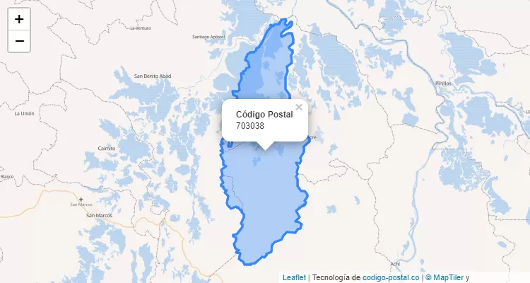 703038 ZIP Code in Colombia