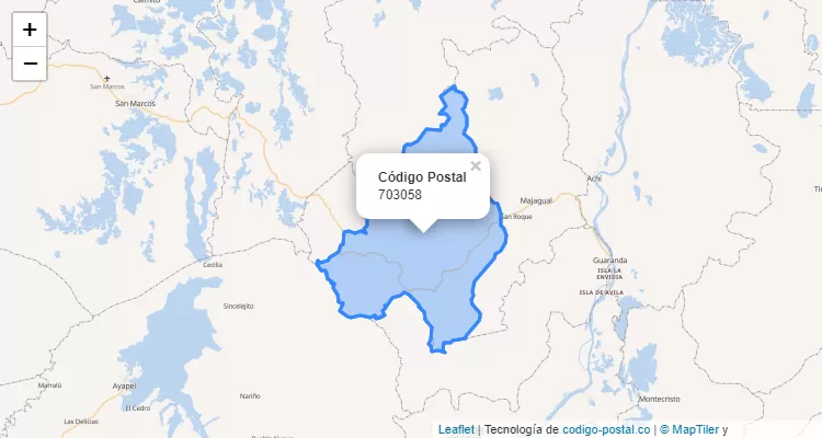 Código Postal 703058 en Colombia