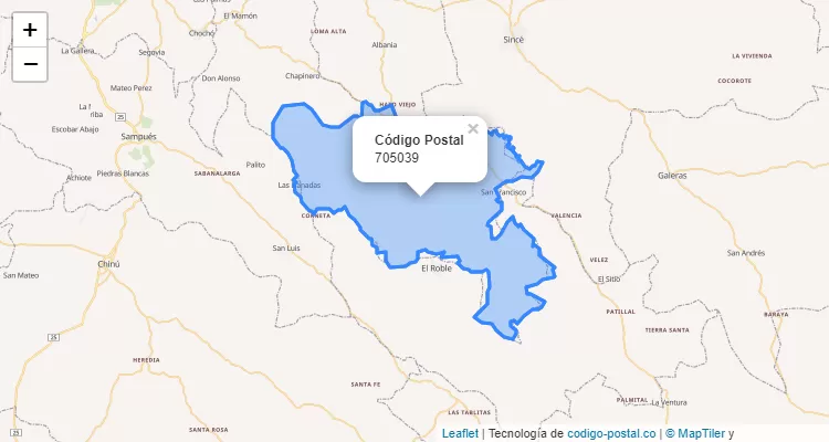 ZIP Code Neighborhood Los Limones, Corozal