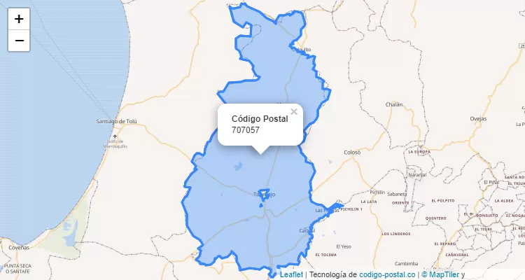 707057 ZIP Code in Colombia