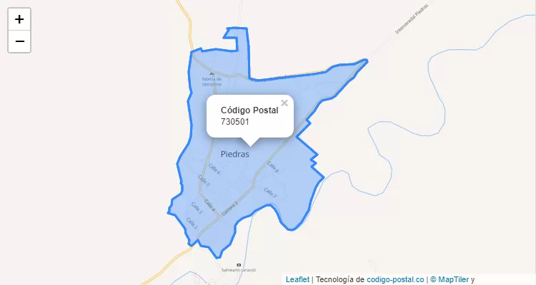 730501 ZIP Code in Colombia