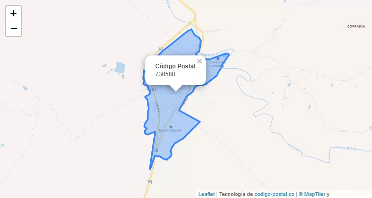 730580 ZIP Code in Colombia