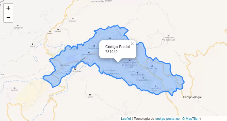 CEP Bairro Pizarro L Gómez, Libano