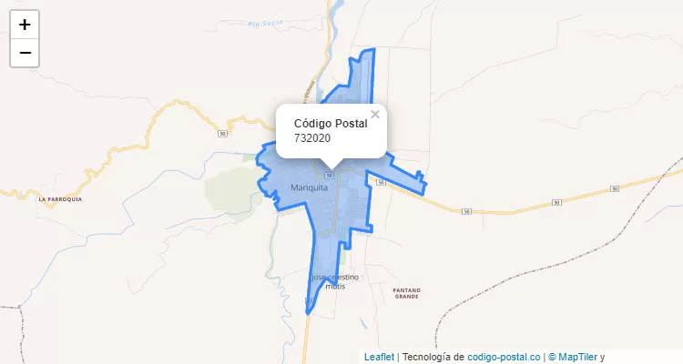 732020 ZIP Code in Colombia