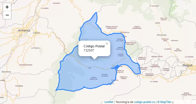 ZIP Code Neighborhood El Diamante, Cajamarca