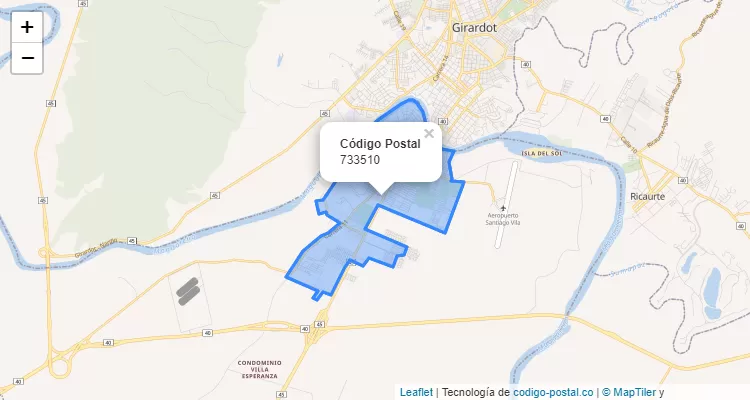 733510 ZIP Code in Colombia