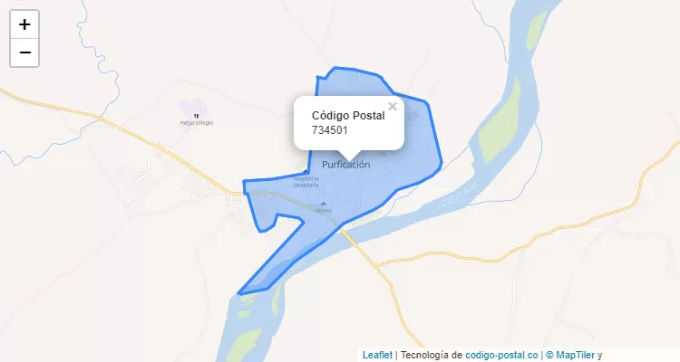 Código Postal 734501 en Colombia