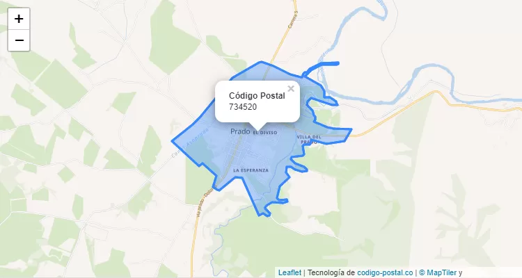 734520 ZIP Code in Colombia