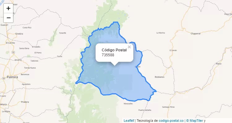 735588 ZIP Code in Colombia