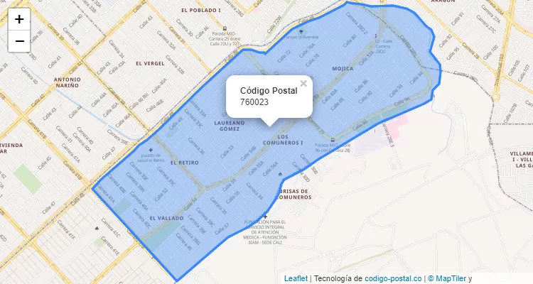 CEP Bairro Laureano Gómez, Cali