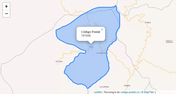 761508 ZIP Code in Colombia