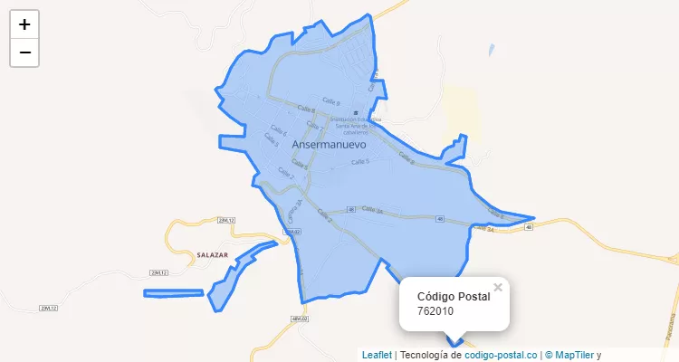 CEP Bairro Bolívar, Ansermanuevo