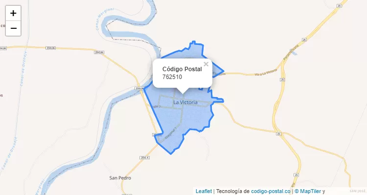 Código Postal 762510 en Colombia