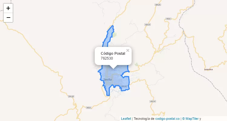 ZIP Code Locality Alfonso Ossa, Sevilla