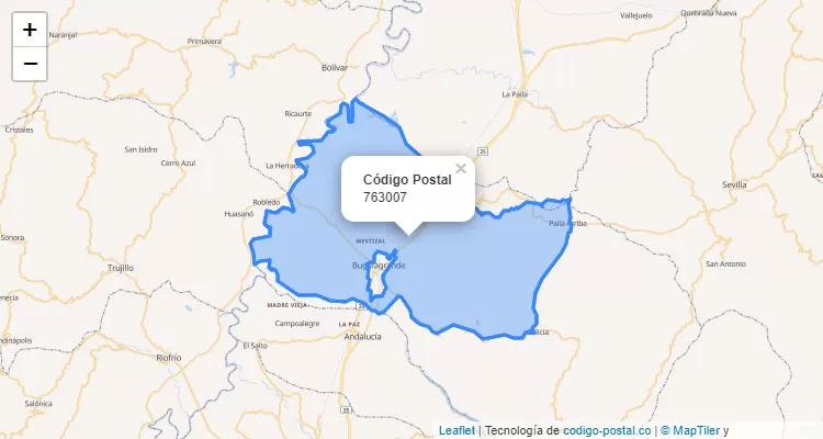763007 ZIP Code in Colombia