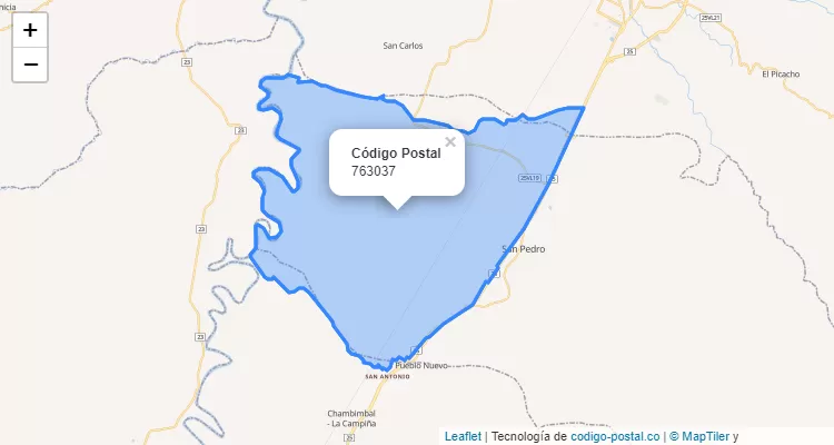 763037 ZIP Code in Colombia