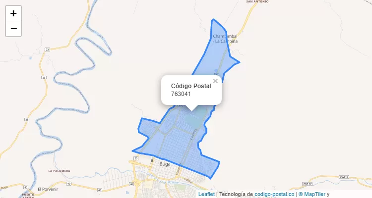 ZIP Code Locality Fransisco Rivera E, Guadalajara de Buga