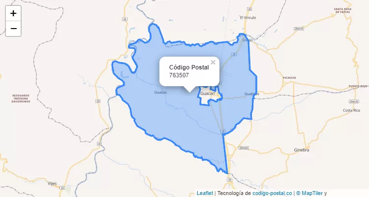 763507 ZIP Code in Colombia