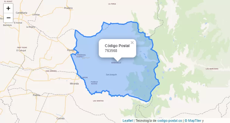 763568 ZIP Code in Colombia