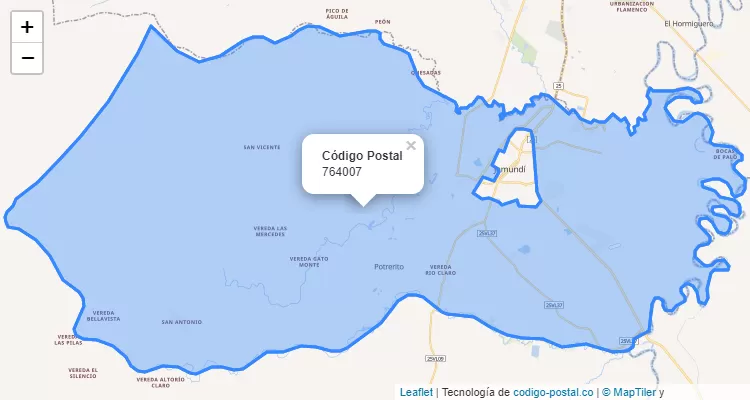 ZIP Code Locality Covicedros, Jamundí
