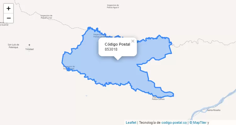 ZIP Code Neighborhood El Toro, Trinidad