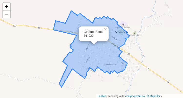 861020 ZIP Code in Colombia
