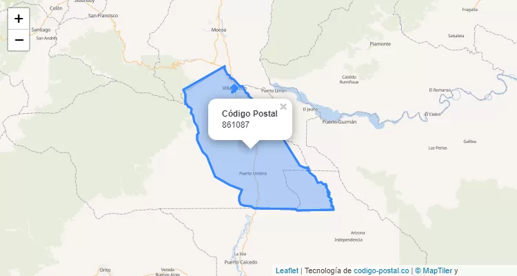 Código Postal 861087 en Colombia
