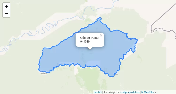 Código Postal 941039 en Colombia