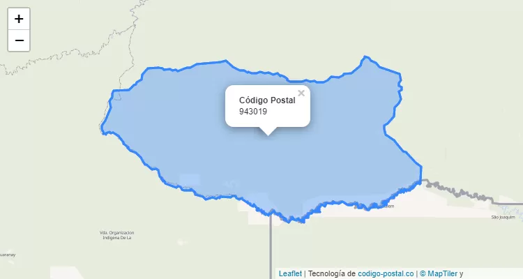 Código Postal 943019 en Colombia
