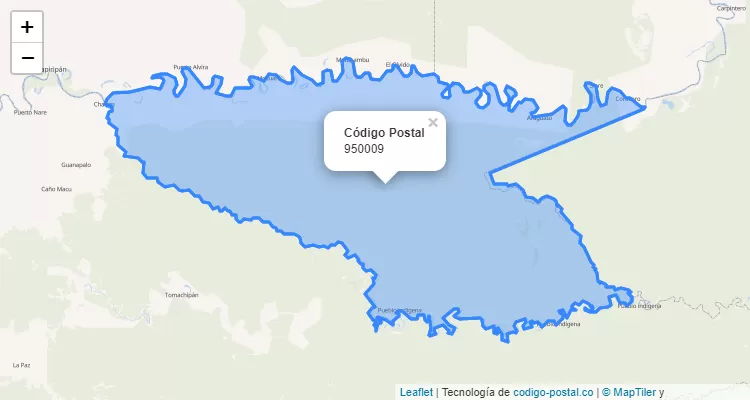 950009 ZIP Code in Colombia