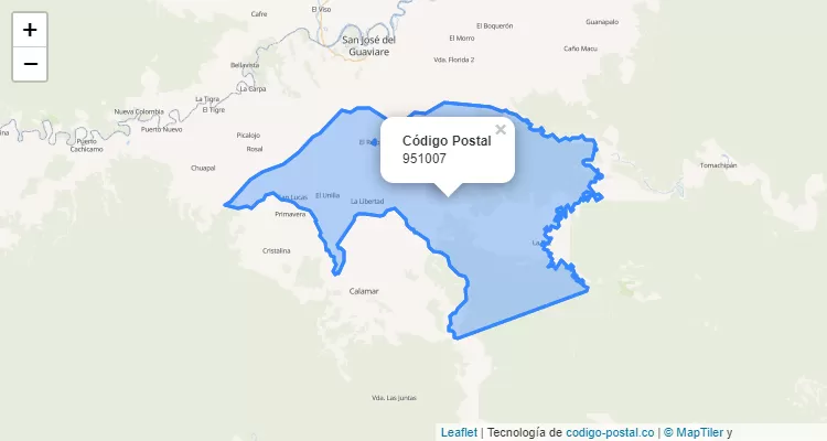 951007 ZIP Code in Colombia