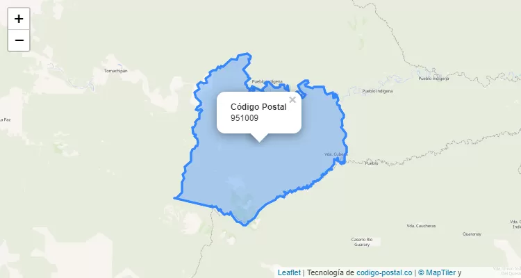 Código Postal 951009 en Colombia