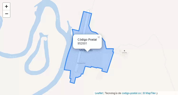 952001 ZIP Code in Colombia