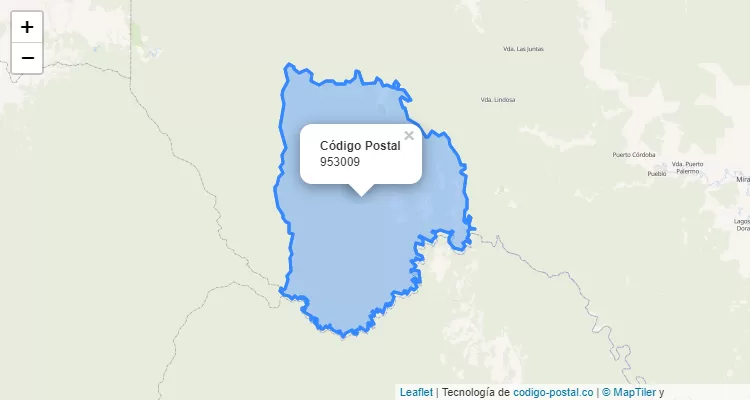 Código Postal 953009 en Colombia