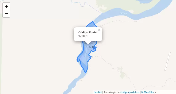 970001 ZIP Code in Colombia